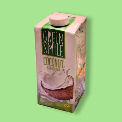 Молоко рисово-кокосовое с кальцием, 1 л, Green Smile